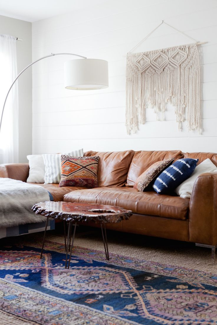 10 Beautiful Brown Leather Sofas | Böhmisches Wohnzimmer pertaining to Wohnzimmer Couch