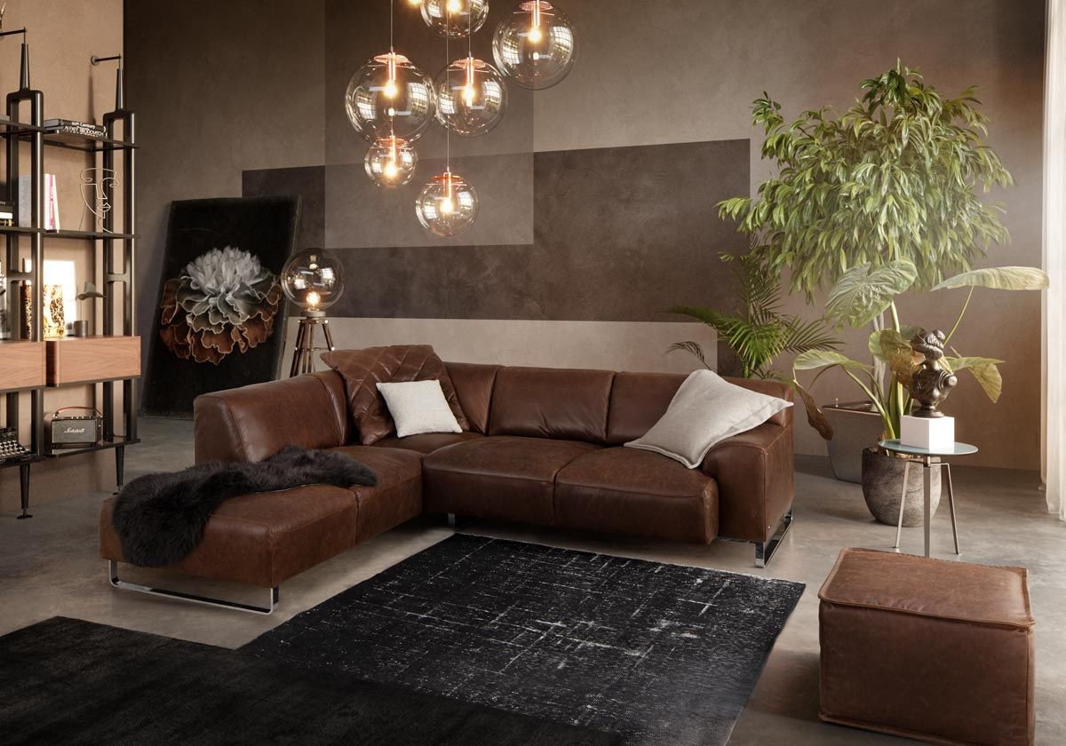 Kompetenz Rund Um Sofa | W.schillig Polstermöbelwerke | Wohnzimmer regarding Wohnzimmer Braune Couch