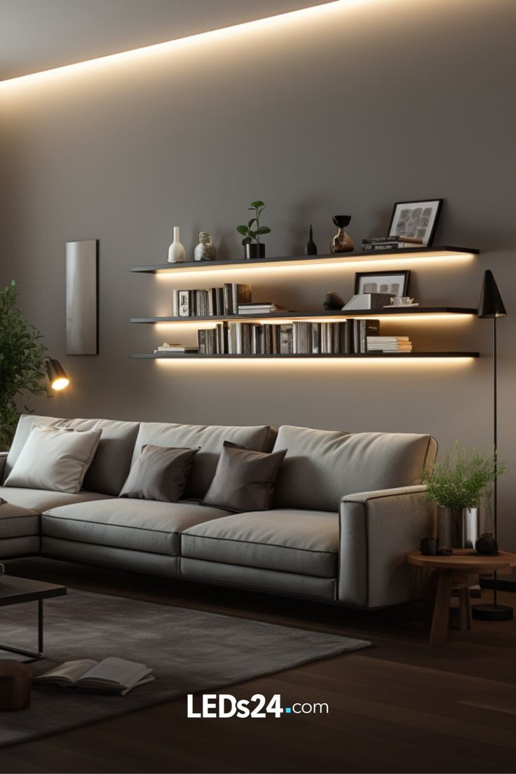 Setz Dein Wohnzimmer In Szene | Beleuchtung Wohnzimmer for Led Wohnzimmer