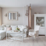 Wohnzimmer In Weiß Und Beige Mit … – Bild Kaufen – 12437824 For Wohnzimmer In Weiß