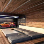 5 Moderne Garagenideen: Das Design-Wohnzimmer Fürs Auto | Amexcited throughout Garage Im Wohnzimmer