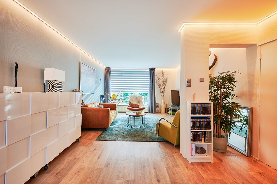 Beleuchtung Bei Abgehängten Decken | Plameco Spanndecken with Abgehängte Decke Led Wohnzimmer