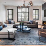 Casa Padrino Luxury Silk Carpet Dark Blue 300 X 400 Cm - Rectangular Living  Room Carpet - Luxury Quality - Living Room Decoration Accessories for Wohnzimmer Teppich 300X400