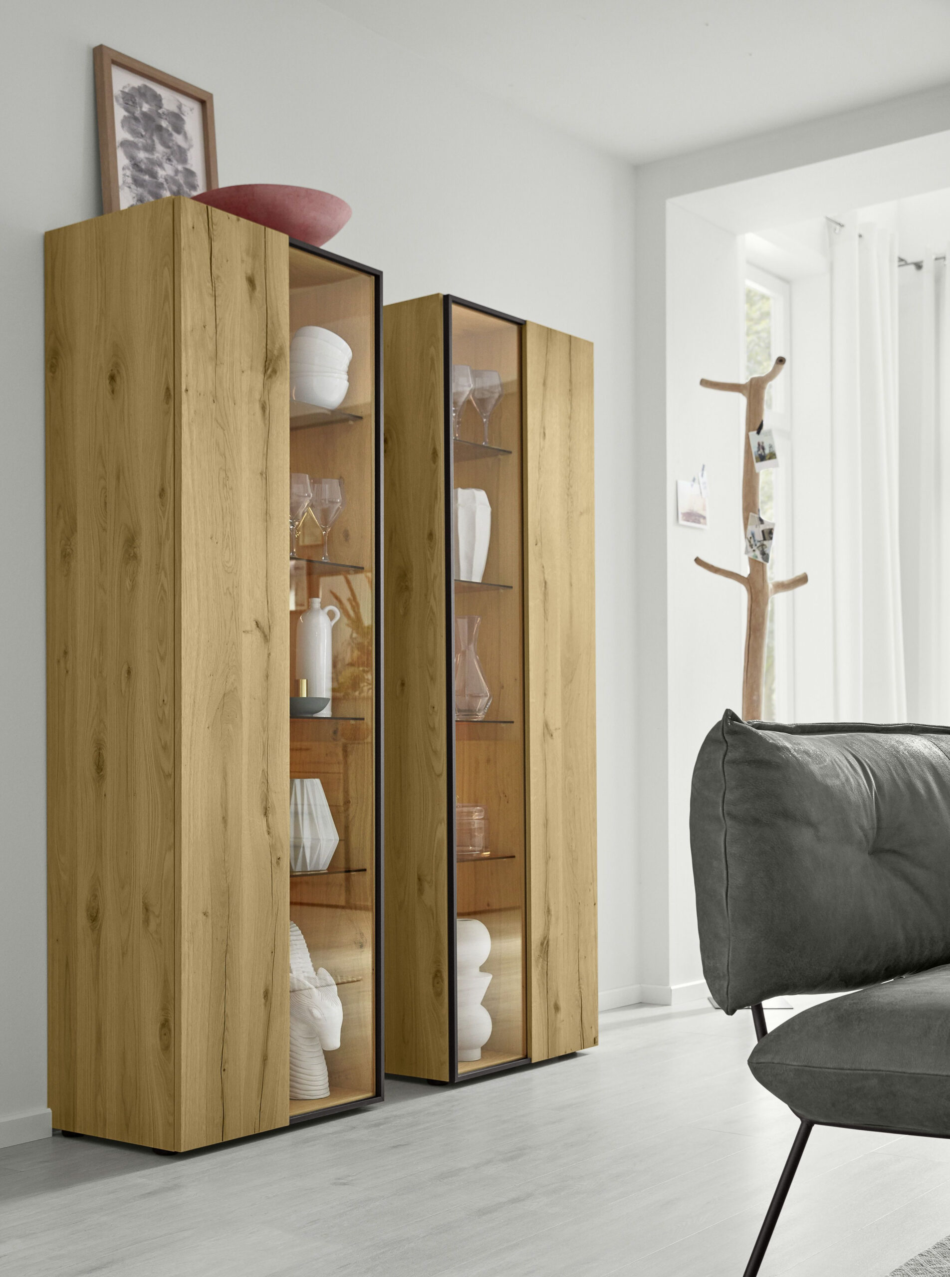 Moderne Vitrinen - Holz Und Glas | Musterring Möbel, Wohnzimmer intended for Schrank Wohnzimmer Holz