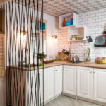 Offene Küche Abtrennen: Mehr Struktur Durch Lamellen, Vorhänge Und Co. Inside Offene Küche Vom Wohnzimmer Trennen