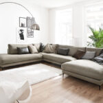Sitzgruppe Sofa Nwotpu 306X416X170 Style Olive Fuße Schwarz | Natur24 In Wohnzimmer Sitzgruppe
