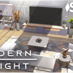 Wohnzimmer | Modern Bright Haus Bauen #2 | Die Sims 4 Let'S Build Mit Tipps  & Tricks With Regard To Sims 4 Wohnzimmer Ideen