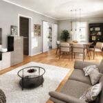 Modernes Wohnzimmer Farben Grau Weiß Holz – Ideen Inneneinrichtung Throughout Wohnzimmer Grau Weiß Holz